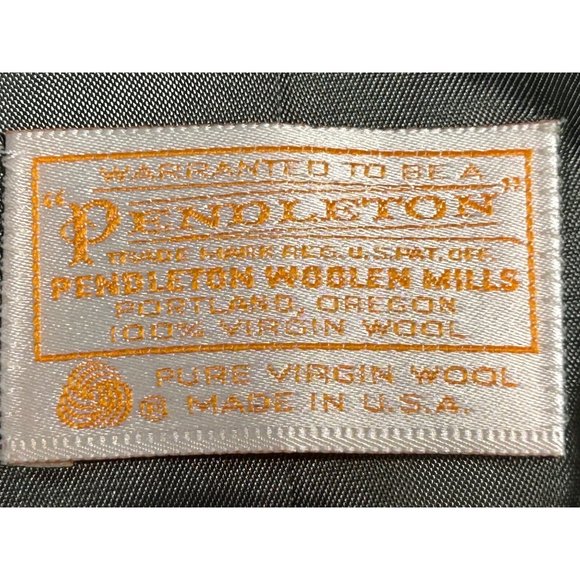 Vintage Pendleton Womens Blazer Gray 100% Wool Jacket Large - Picture 3 of 8